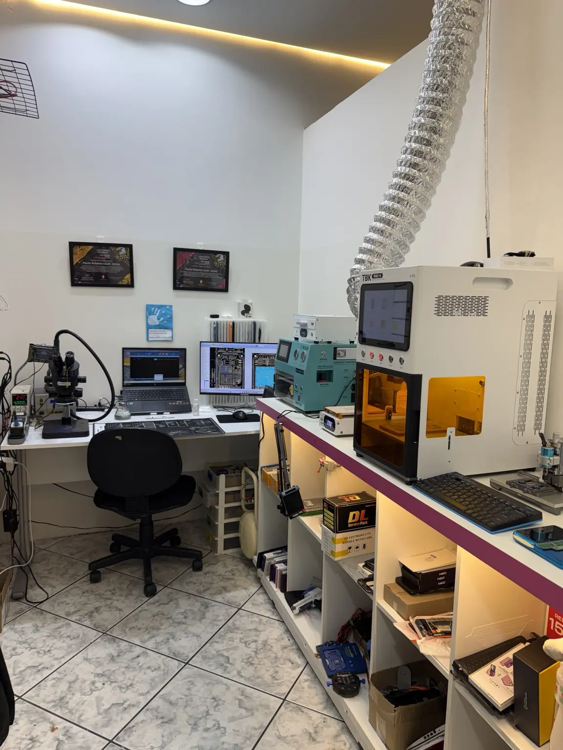 Visão geral do laboratório Direct Repair